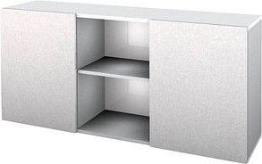 HAMMERBACHER Sideboard Haziender, V1780/5/S lichtgrau, silber 160,0 x 42,0 x 74,8 cm, 1 St.