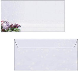 Thumbnail - SIGEL Weihnachtsbriefumschläge Charmful Christmas DIN lang ohne Fenster, 25 St.