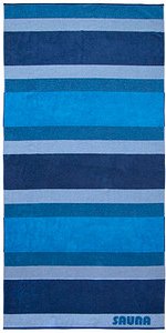 Dyckhoff Saunatuch XL Stripe blau 100,0 x 200,0 cm