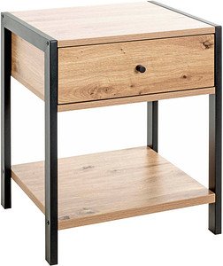 Thumbnail - HAKU Möbel Konsole Nachttisch eiche 48,0 x 43,0 x 60,0 km