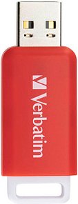 verbatim USB-Stick DataBar rot 16 GB, 1 St.
