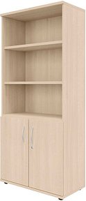 fm Regalschrank Basic, 4260761570754 akazie 80,0 x 44,2 x 185,1 cm, 1 St.