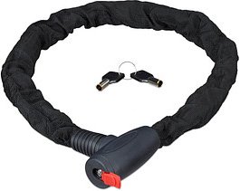 relaxdays Fahrradschloss SECURE schwarz 100,0 cm, 1 St.