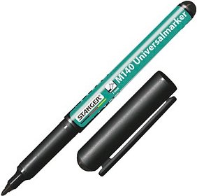 Thumbnail - STANGER Universal M140 Permanentmarker schwarz 1,0 mm, 1 St.