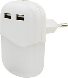 Thumbnail - ANSMANN LED-Sensor NL15AC LED Nachtlicht weiß 7,2 cm, 1 St.