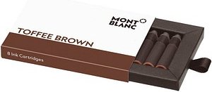 Thumbnail - MONTBLANC Tintenpatronen für Füller Toffee Brown karamellbraun, 8 St.