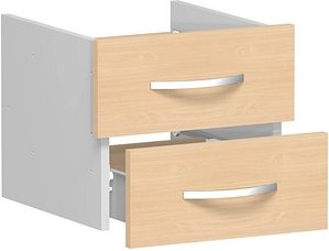 geramöbel Flex Schubladen buche 39,5 x 37,0 x 17,5 cm