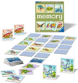 Thumbnail - Ravensburger memory® Dinosaurier Kartenspiel, 1 St.