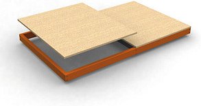 Simonrack Fachboden für Schwerlastregal ECOFORTE EA 2406 orange 240,0 x 90,0 cm, 1 St.