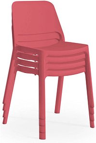 Thumbnail - Mayer Stapelstühle myNUKE 2050 64 rot Kunststoff, 4 St.