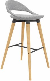 Thumbnail - fm Barhocker ELAN 4260761571652 hellgrau, 1 St.