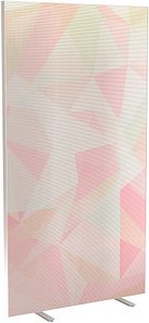 PAPERFLOW Trennwand easyScreen Colour, 61541 bunt 94,0 x 173,4 cm, 1 St.