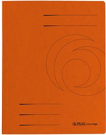 Thumbnail - herlitz Schnellhefter Quality Karton orange DIN A4, 1 St.