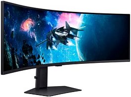SAMSUNG Odyssey G95C Curved Monitor 124,5 cm (49,0 Zoll) schwarz