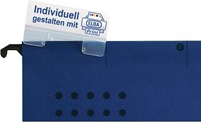 ELBA Vollsichtreiter vertic 85508 transparent, 25 St.