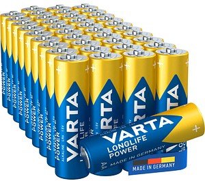 Thumbnail - VARTA Batterien LONGLIFE Alkali-Mangan Mignon AA 1,5 V, 40 St.