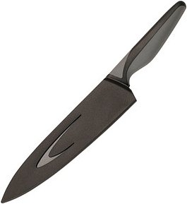 Echtwerk Kochmesser Black Steel schwarz, Klinge: 20,0 cm, 1 St.