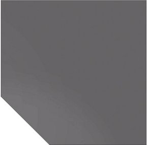 HAMMERBACHER Verbindungsplatte höhenverstellbar HT12 grafit, silber Trapezform 120,0 x 80,0 x 68,5 - 76,0 cm