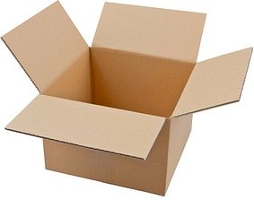 Nestler Wellpapp-Faltkartons 1-wellig braun 23,5 x 23,5 x 16,7 cm Außenmaß, 20 St.