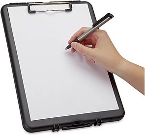 MAUL Klemmbrett 2349090 DIN A4 schwarz Kunststoff, 1 St.