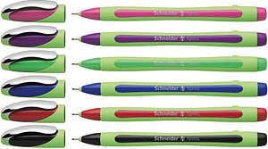 Schneider Xpress Fineliner farbsortiert 0,8 mm, 6 St.