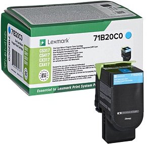 Lexmark 71B20C0 cyan Toner