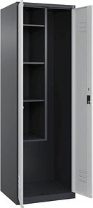 CP Putzmittelschrank Classic Plus 080100-00 S10011 lichtgrau, anthrazitgrau 60,0 x 50,0 x 185,0 cm, aufgebaut, 1 St.