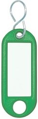 WEDO Schlüsselanhänger grün, 10 St.