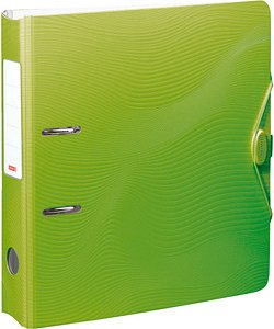 BRUNNEN WAVE Ordner kiwi Kunststoff 7,0 cm DIN A4