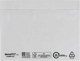 docuFIX® CLASSIC Lieferscheintaschen eco Kunststoff DIN C6 1.000 St.