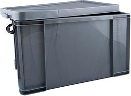 Really Useful Box Aufbewahrungsbox 84,0 l silber 71,0 x 44,0 x 38,0 cm