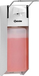 Thumbnail - Bartscher Seifenspender PS 0,9L-W 850008 silber Kunststoff 0,9 l, 1 St.
