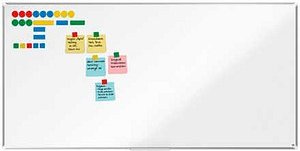 nobo Whiteboard Premium Plus 240,0 x 120,0 cm weiß, silber emaillierter Stahl