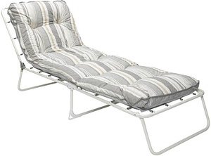 Thumbnail - BEST Sonnenliegen Wörthersee grau Stahl