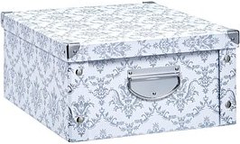 Zeller Aufbewahrungsbox 19,2 l weiß, vintage 33,0 x 40,0 x 17,0 cm, 1 St.