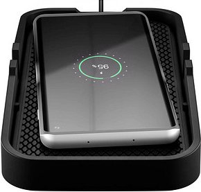 goobay Schnellladematte Induktive Ladestation schwarz, 15 Watt