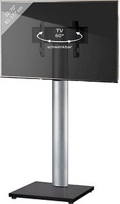 VCM my media TV-Ständer Onu schwarz, silber