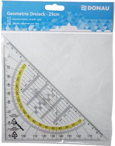DONAU Geometrie-Dreieck 25,0 cm