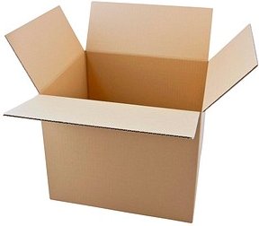 Nestler Wellpapp-Faltkartons 1-wellig braun 39,0 x 33,0 x 33,7 cm Außenmaß, 20 St.