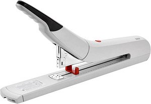novus Heftgerät B56XL hellgrau-schwarz, 1 St.