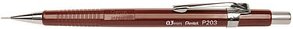 Pentel Sharp 200 P203 Druckbleistift braun HB 0,3 mm, 1 St.