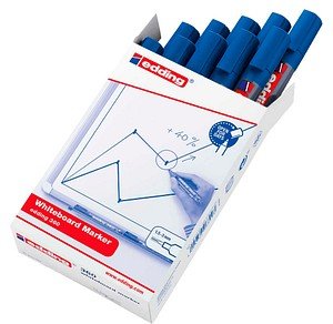 edding 360 Whiteboard-Marker blau 1,5 - 3,0 mm, 10 St.