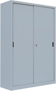 Thumbnail - LÜLLMANN Schiebetürenschrank, 550160 lichtgrau 4 Fachböden 120,0 x 45,0 x 195,0 cm