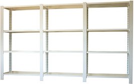 Simonrack Weitspannregal OFFICLICK 8435104999110 weiß 270,0 x 30,0 x 150,0 cm