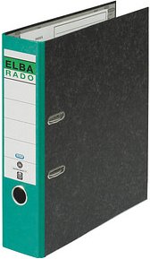 ELBA rado Wolkenmarmor Ordner grün marmoriert Karton 8,0 cm DIN A4, 1 St.