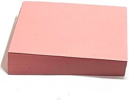 Karteikarten DIN A5 rosa blanko, 100 St.