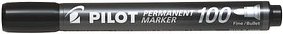 PILOT 100 Permanentmarker schwarz 1,0 mm, 1 St.