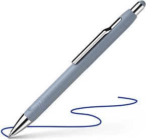 Schneider Kugelschreiber Epsilon steinblau, Schreibfarbe: blau, 1 St.