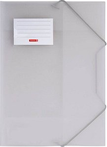 BRUNNEN Sammelmappe FACT!pp DIN A4 silber transparent, 1 St.