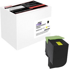 Thumbnail - edding EDD-6051 gelb Toner kompatibel zu LEXMARK 71B0040/71B20Y0